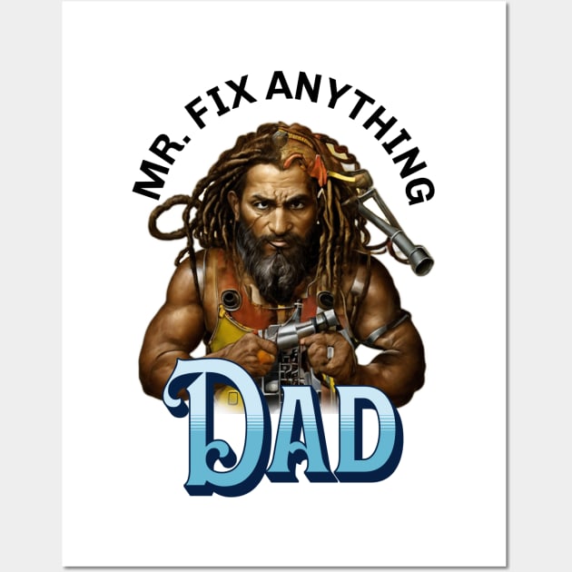 Mr. Fix anything Dad Wall Art by Simply Glitter Designs